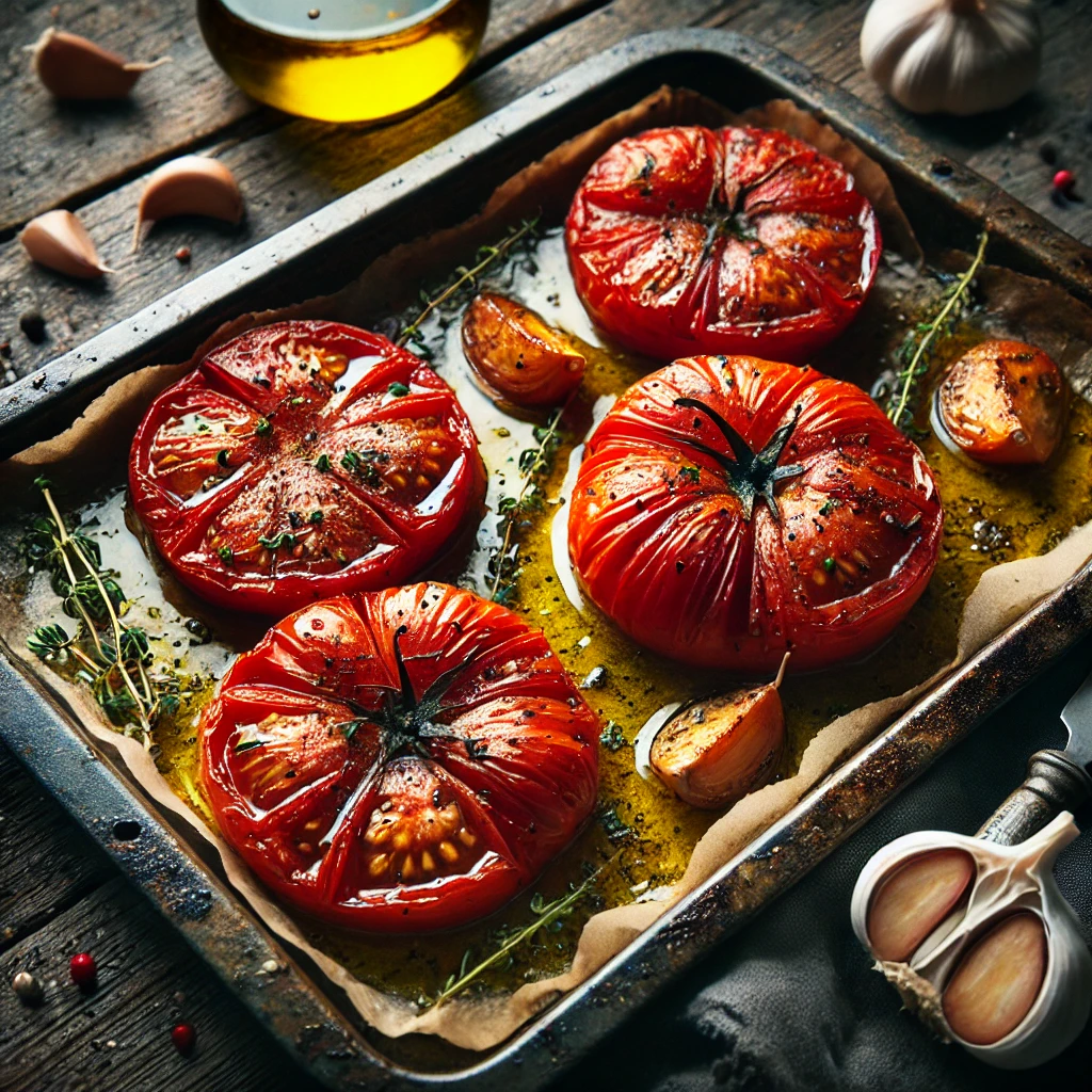 tomates rôties au four