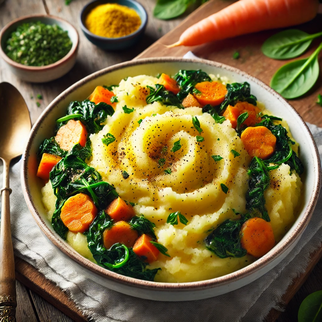 purée de légumes mixtes